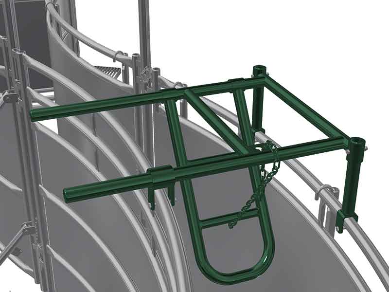Hi-Hog Alley-Stop mounted on an adjustable S-Alley 