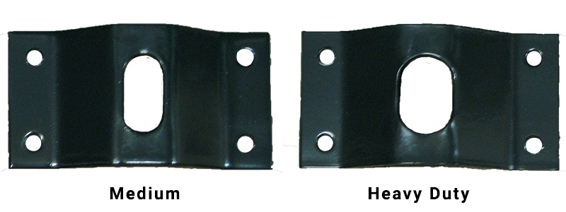 Bolt on striker plates4