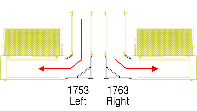 Hi-Hog Bucking Chute Entry Corners