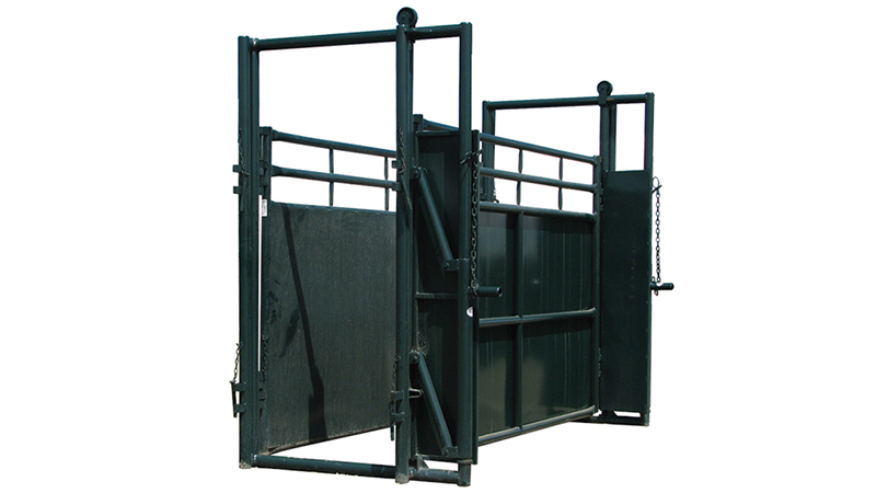 Photo of Hi-Hog Adjustable Straight Alley for cattle handling
