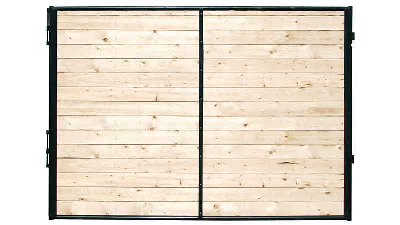 Hi Hog Horse Stalls  - All Plank Stall Partitions