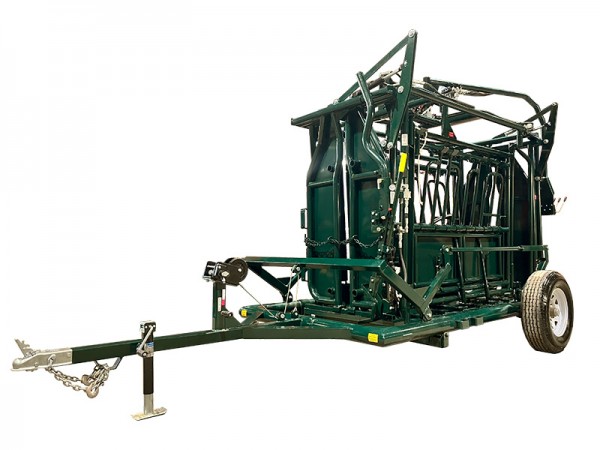 Transport all of Hi-Hog's Squeeze Chutes (Including Head Holders), with Hi-Hog's Multi-Transport Trailer. A multi-purpose Ranch Transport Trailer.