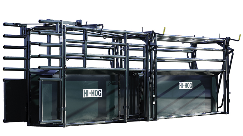 Hi Hog Rodeo timed event Roping Chutes