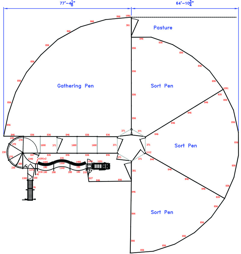 Hi Hog Sample Cattle Corral Design 09