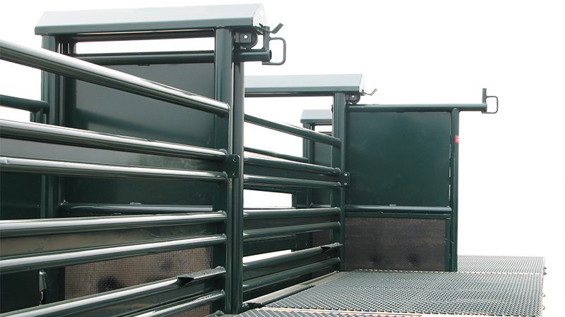 Hi-Hog rodeo Bucking Chutes Walkways