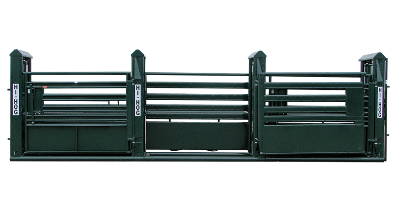 Hi-Hog rodeo Bucking Chutes front elevation