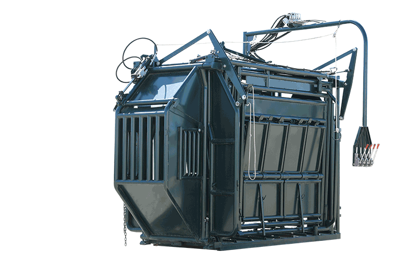 Hi-Hog Hydraulic Bison Squeeze Chute