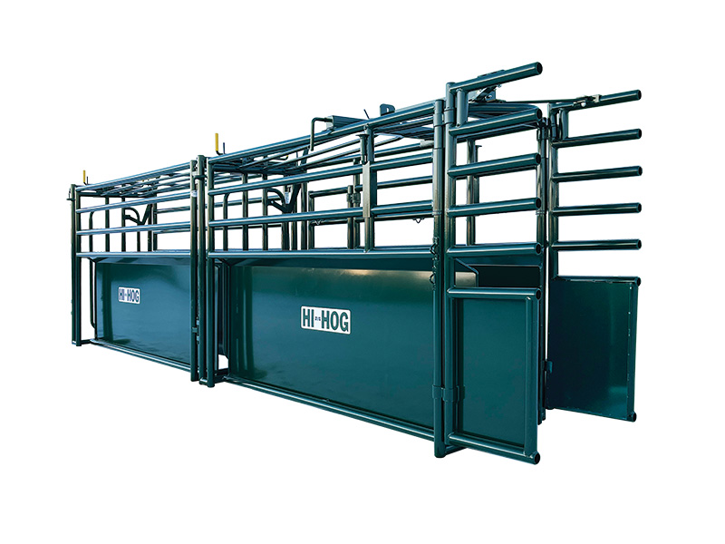 Hi-Hog's Roping Chutes have been designed from the ground up for a smoother stock flow Hi-Hog's Calf Roping Chute for Rodeo Events