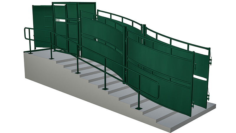 Stockyard Loading Chutes 