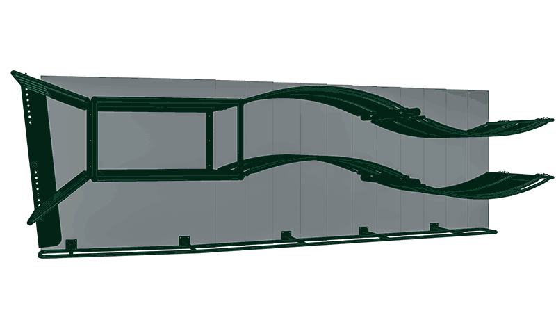 Stockyard Loading Chute - Plan view
