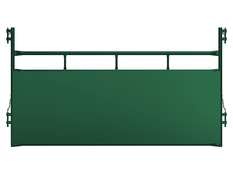 The #243 Panel can also be used in a straight alley for Wand Preg Checking. A solid livestock alley panel