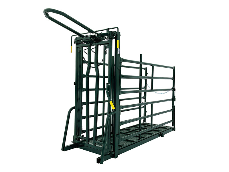 Ideal for calving heifers, grooming show cattle, or performing general treatments an enclosure for birthing calves and grooming cows
