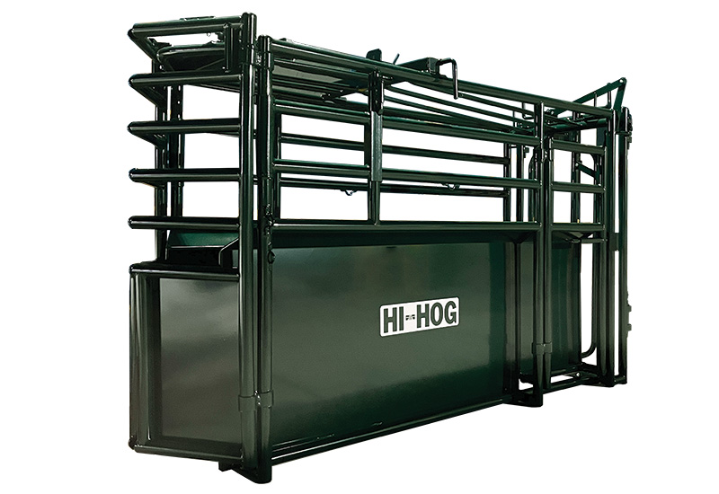 Built to PCRA and CPRA Professional Standards a calf chute used for rodeo events