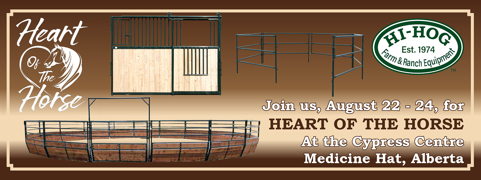 Hi-Hog Equine Trade Show Featuring Premium Horse Stalls