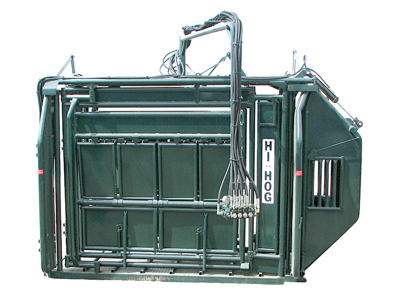 Hi Hog Hydraulic Bison Squeeze Chute