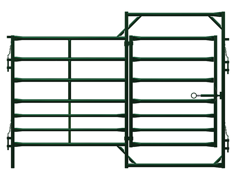 Hi Hog Livestock Panels with Man Gates