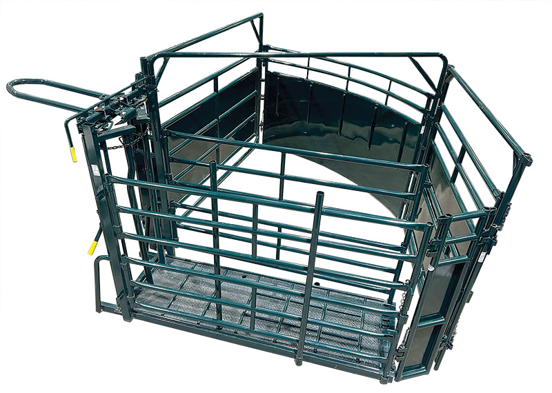 A well-designed calving system can mean the difference between a smooth delivery and a dangerous situation A cow aternity tub and vet pen manufactured by Hi-Hog Farm & Ranch Equipment