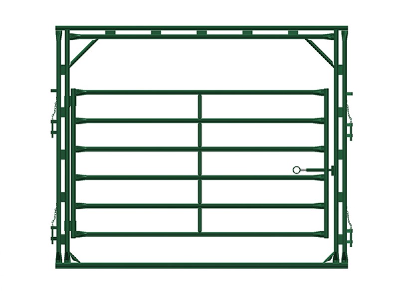 371 6 high Heavy Duty Gate in 10w x 8h frame